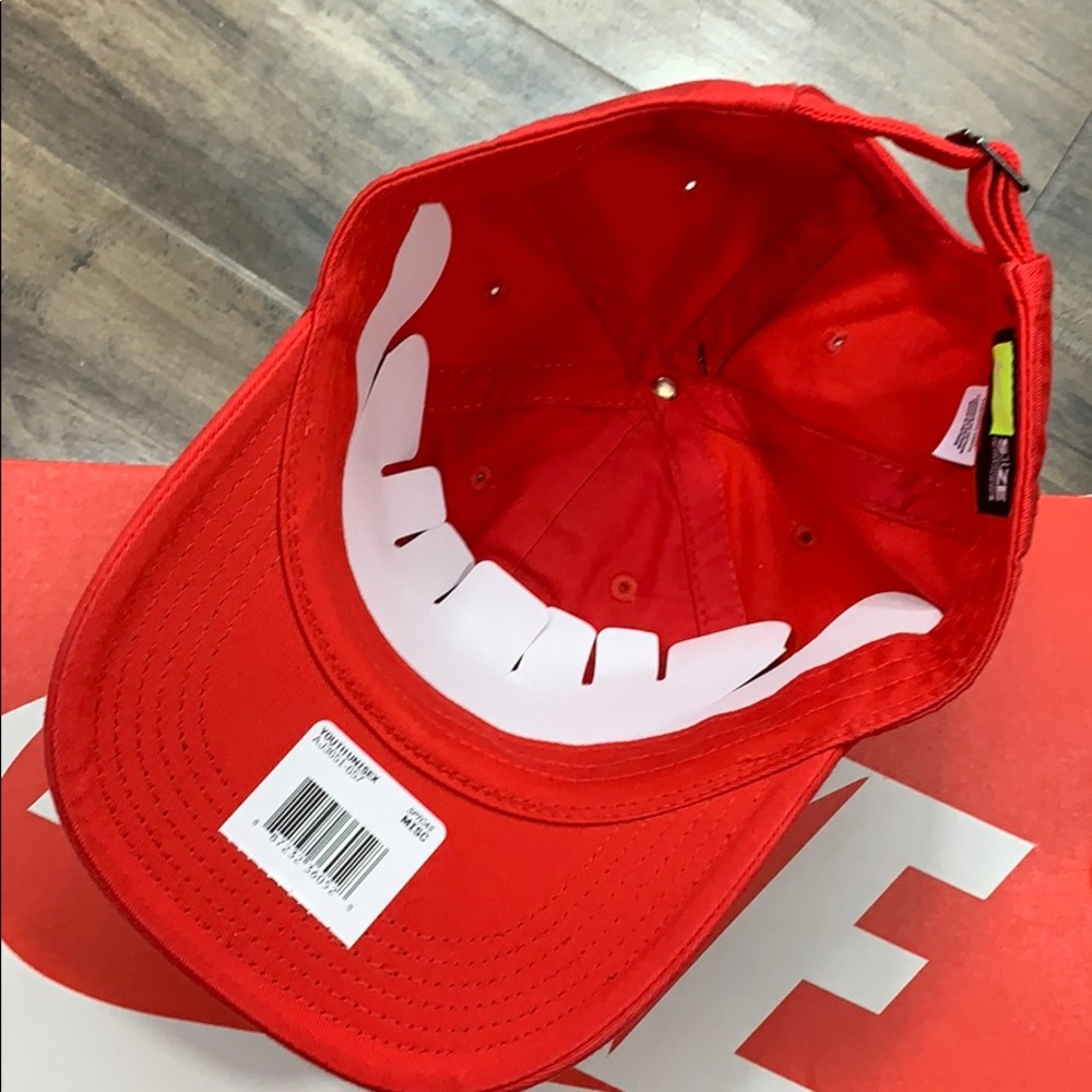 NIKE CAP HERITAGE86 youth 1 size red/black - Picture 7 of 16